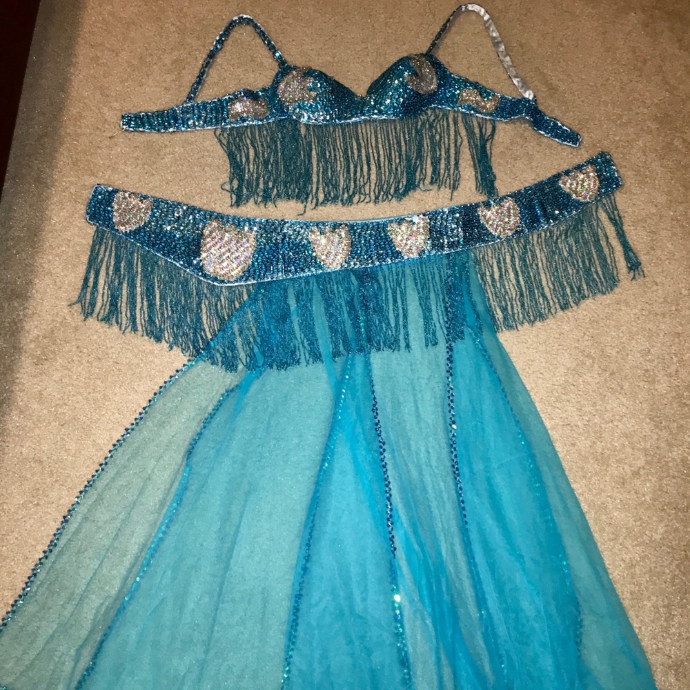 STUNNING 3 Piece Belly Dancing Set